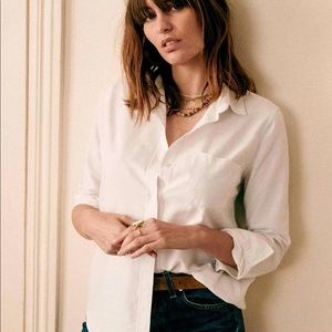 NWT Sézane chemise tomboy